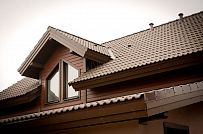 Строительство каркасного дома 190 кв м с комбинированной фасадной отделкой деревом и штукатуркой в п Жостово округ Мытищи - мини - 5